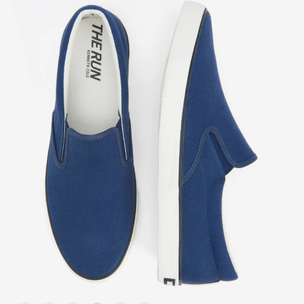 New Kenneth Cole Slip On Sneakers US7.5